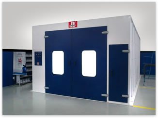 Cabine de Pintura Foto Cabine de Pintura
